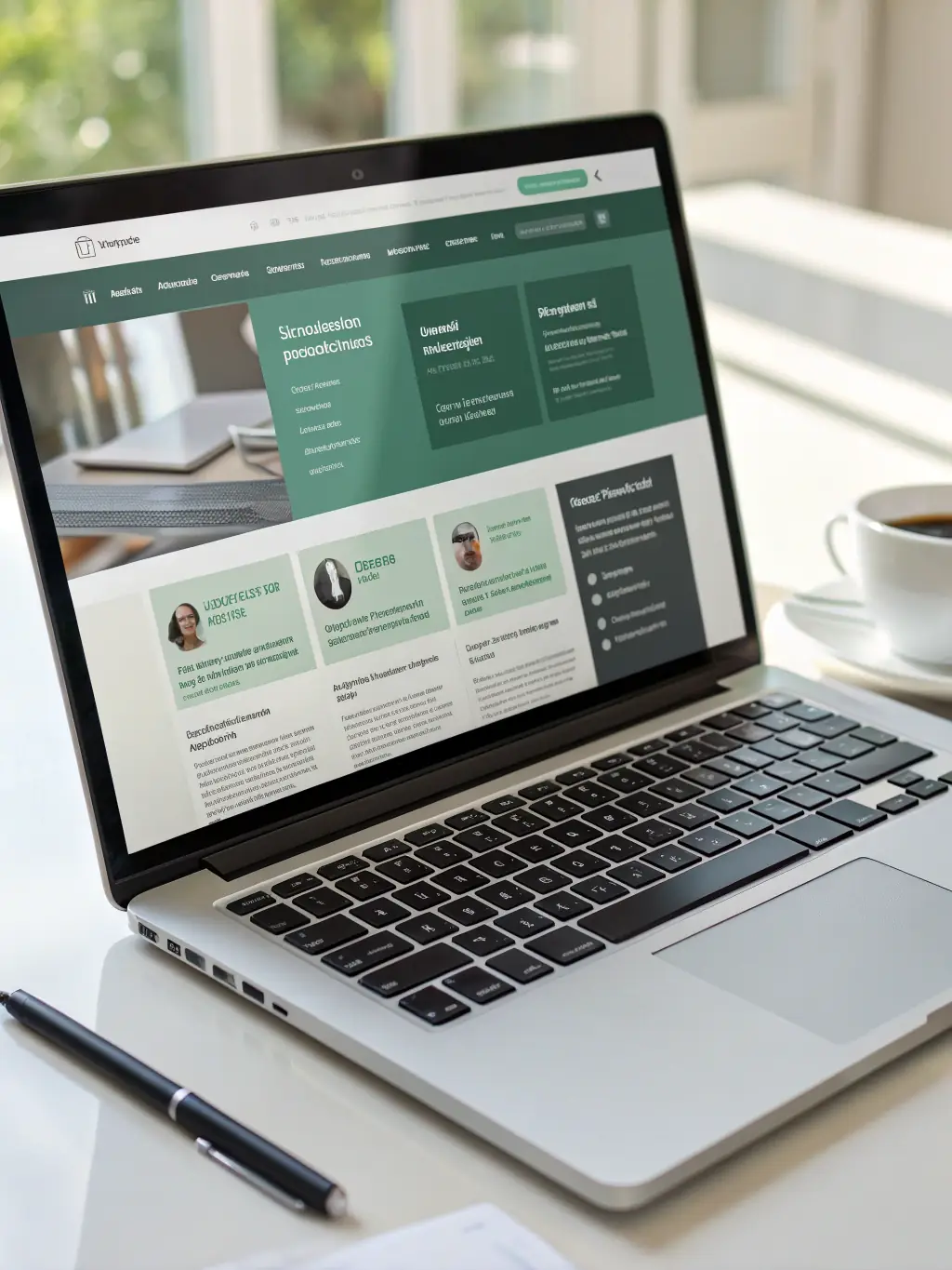 An image of an Employment Authorization Document (EAD) card next to a laptop displaying a job search website, representing the opportunity to work in the U.S.